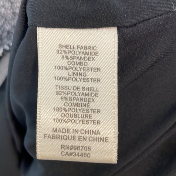 Rebecca Taylor Techy Herringbone Double-Layer Dress Size 0 - Picture 10 of 11